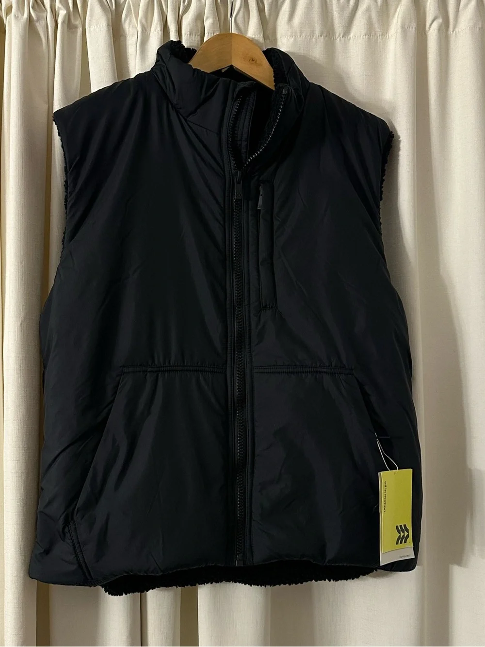 NEW All in Motion Sherpa Lined Vest